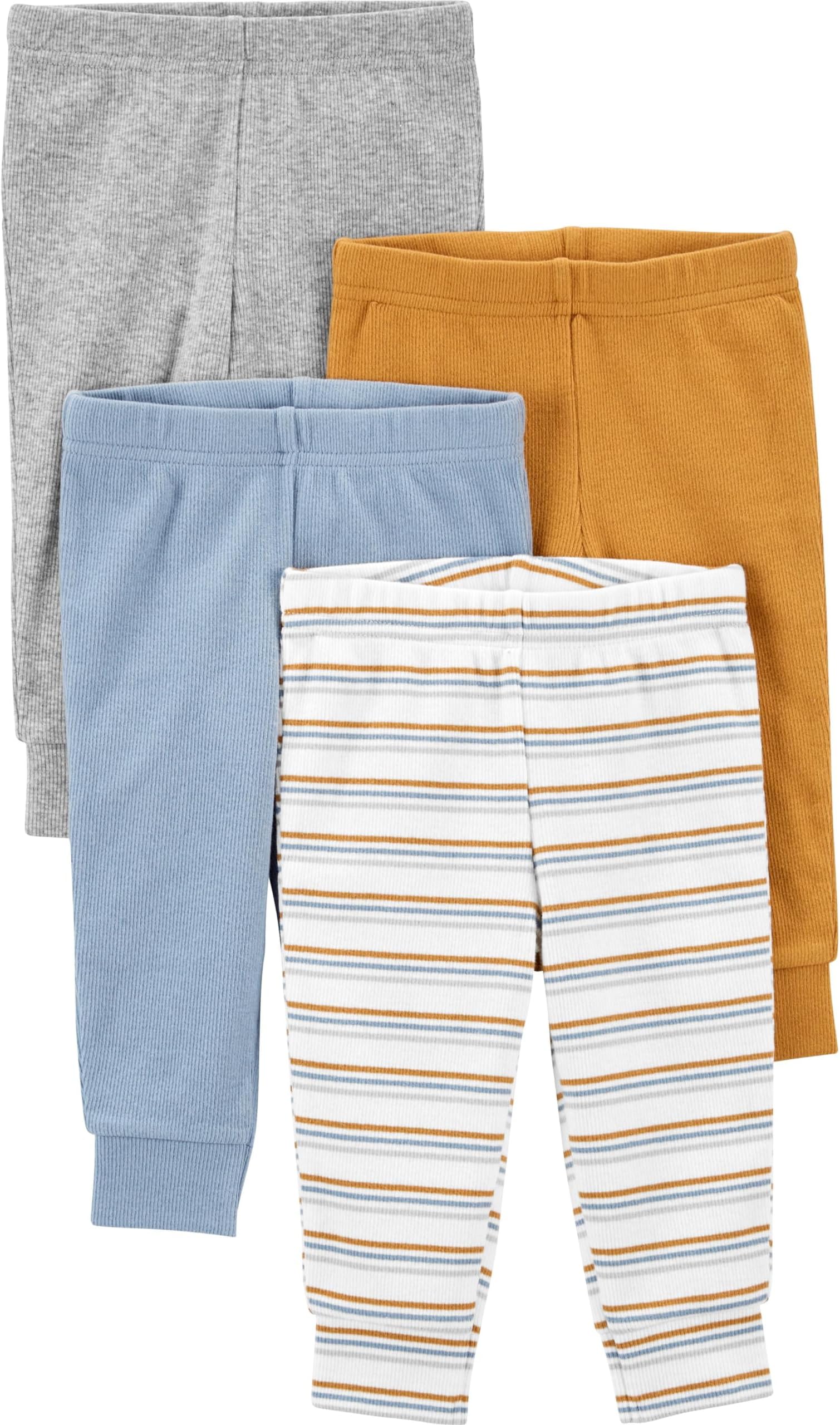 Simple JoysBaby Boys' 4-Pack Textured Pants
