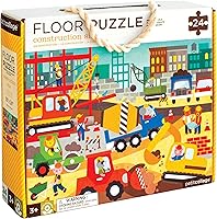 Vista 1 de Petit Collage Rompecabezas de suelo de 24 piezas Rompecabezas grande para niños Rompecabezas completo de 18 x 24 pulgadas Gran regalo