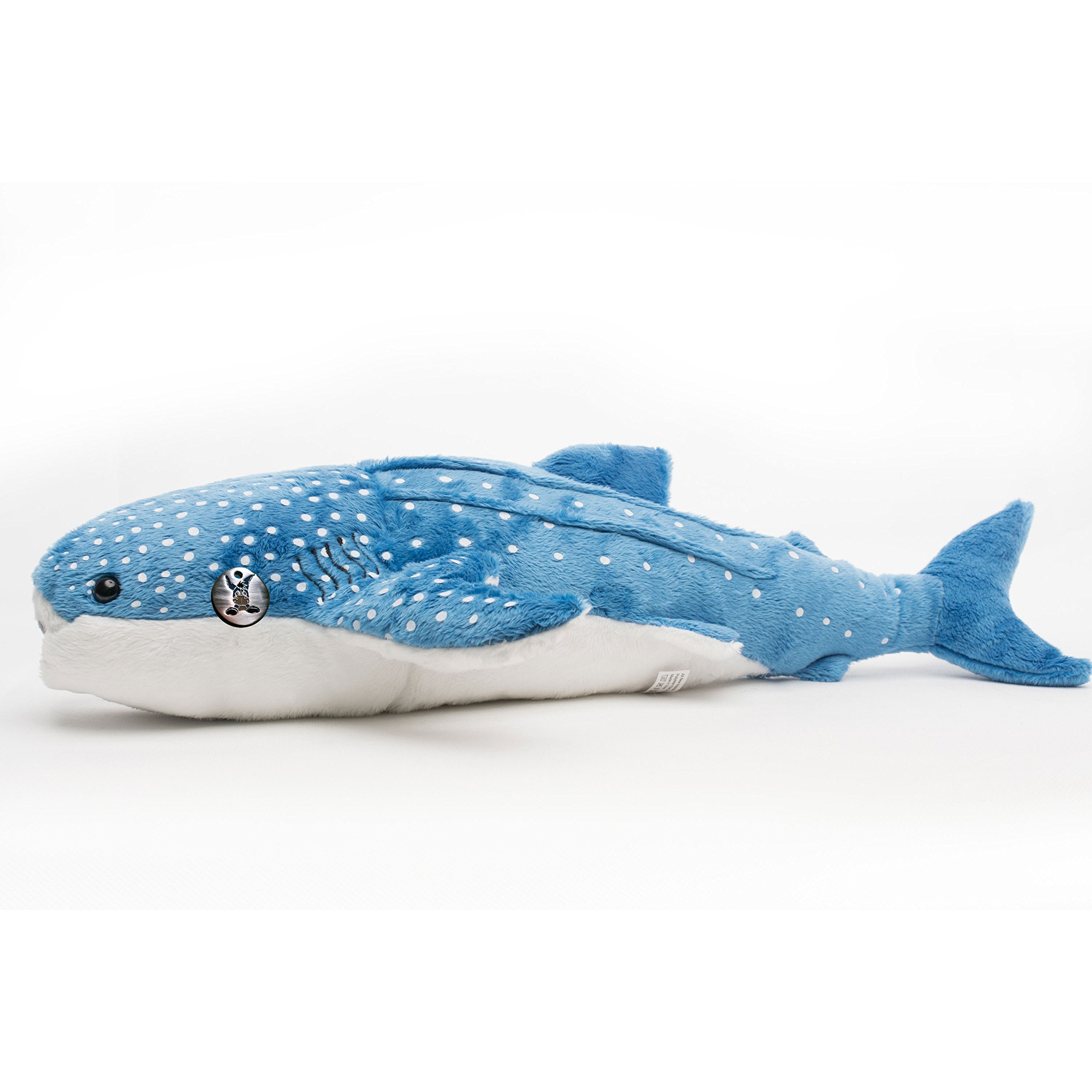 XXL Whale shark DHARA Riesenhai Rhincodon Ammenhai 54 cm Plush toy by Kuscheltiere.biz