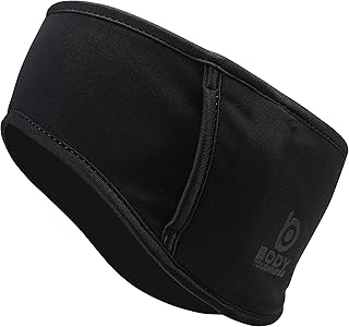 おたふく手袋(OTAFUKU GLOVE) 冬用イヤーウォーマー[発熱 防寒 吸汗速乾 メガネ用スリット付]JW-139 ブラック フリーサイズ