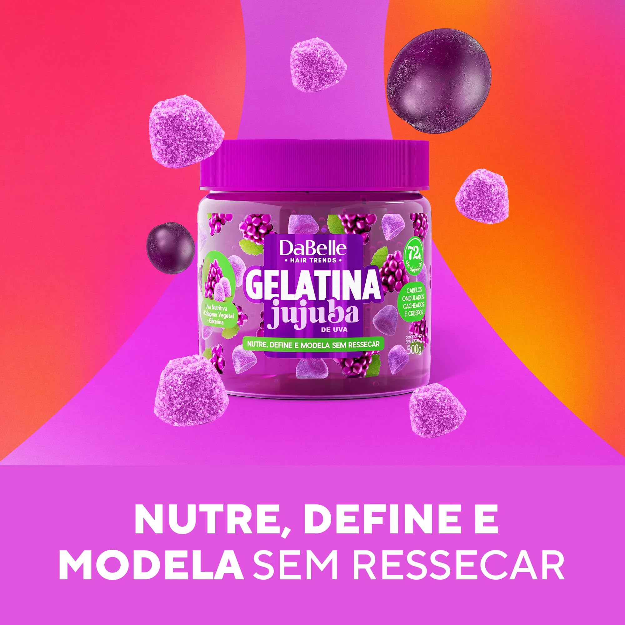 DaBelle Gelatina Jujuba de Uva 500g | Amazon.com.br