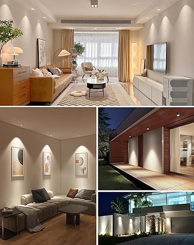 Miniatura 6 de Bombillas LED regulables GU10, 5 W 50 W, 4000 K blanco natural, paquete de 6, ahorro de energía, 35000 horas para iluminación empotradapistapunto