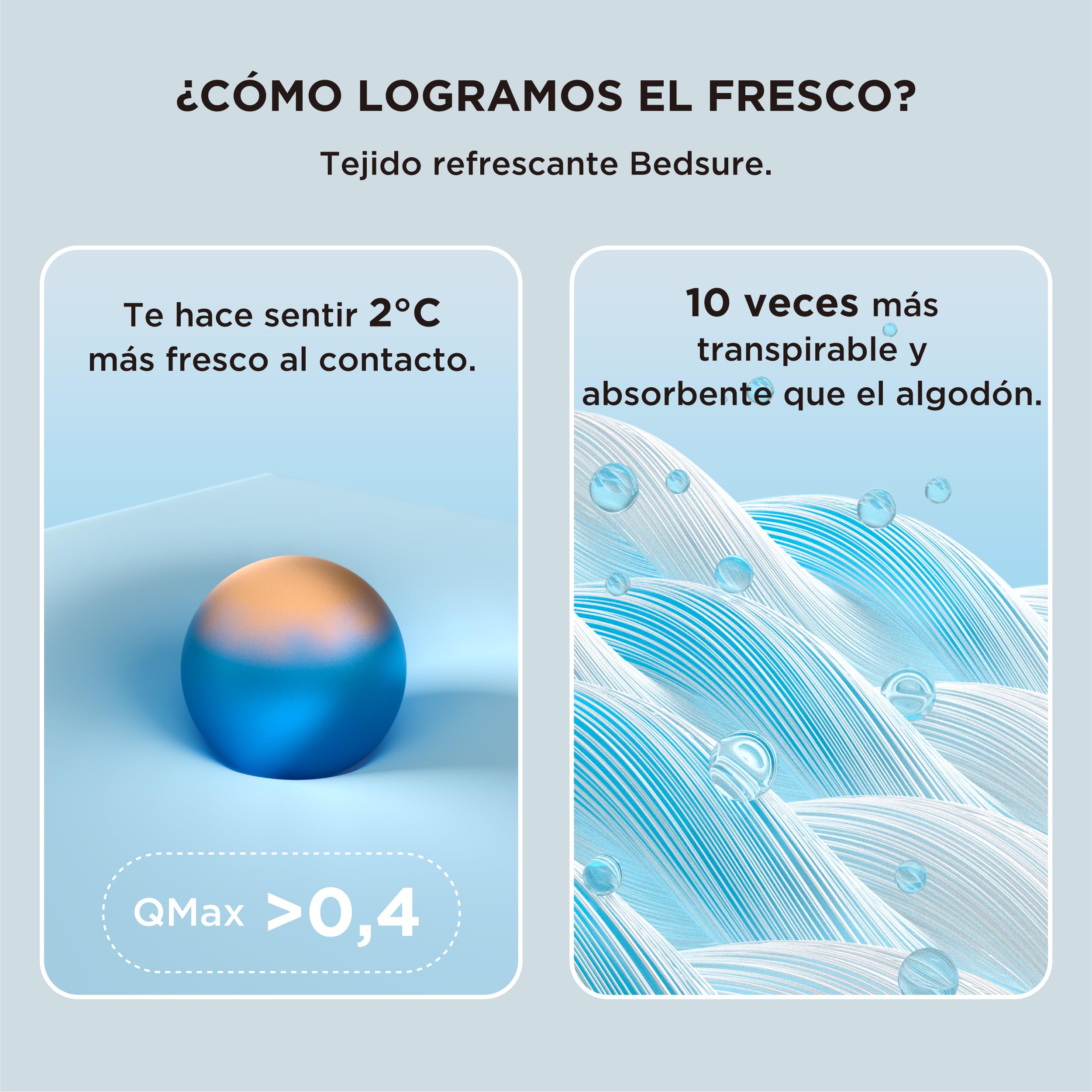 Bedsure Manta Refrescante para Personas – Manta de Verano con Fibras ARC-Chill Q-MAX >0.4, Ligera y Transpirable, Manta Sofá Verano para Personas Calurosas y Sudoración Nocturna, 150x200 cm, Beige