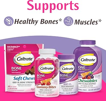 Caltrate Soft Chews 600 Plus D3 Calcium Vitamin D Supplement, Chocolate Truffle - 60 Count