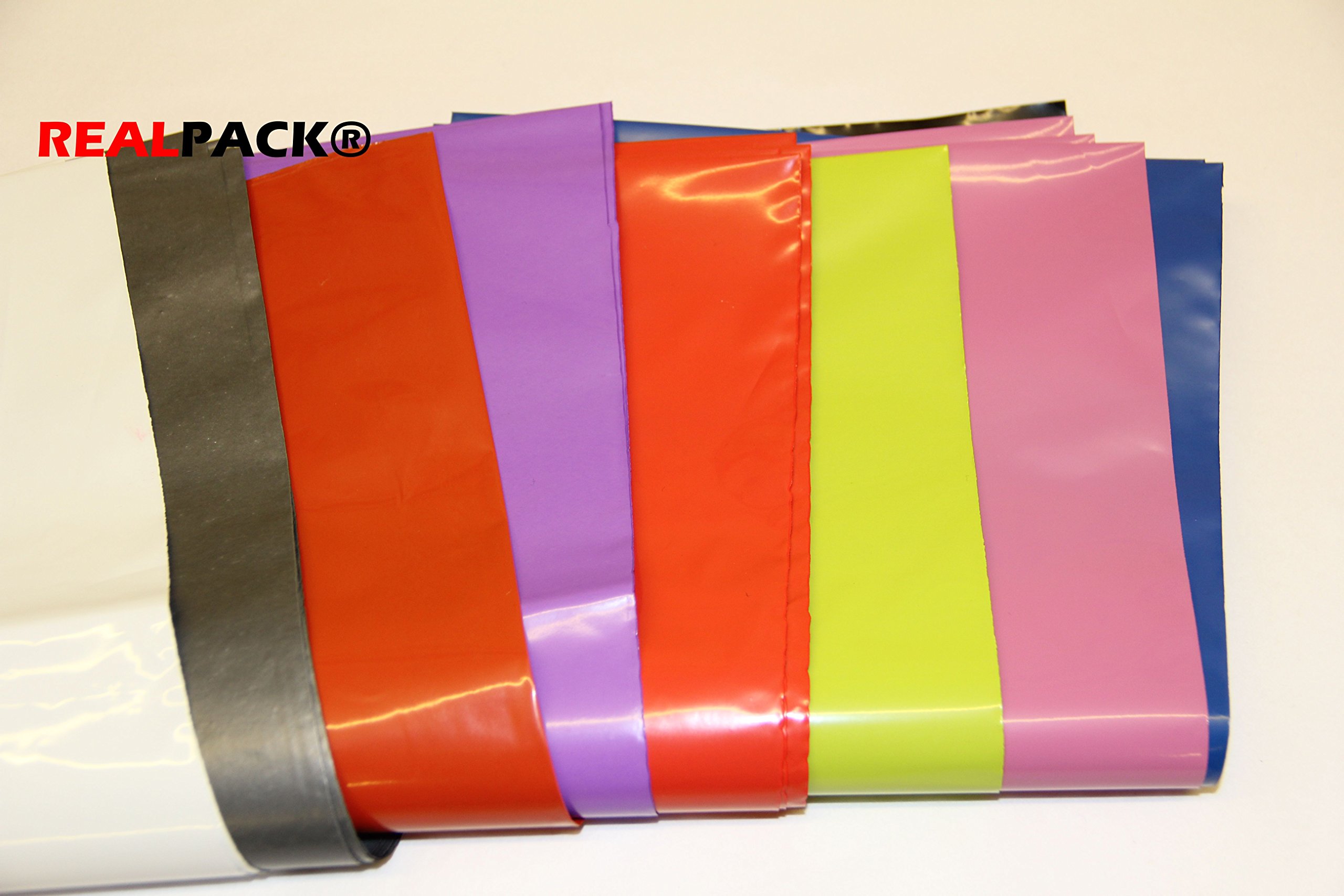 Lot de 100 enveloppes en plastique Rose 48 x 736 mm + 40 mm de lèvre pour DVD
