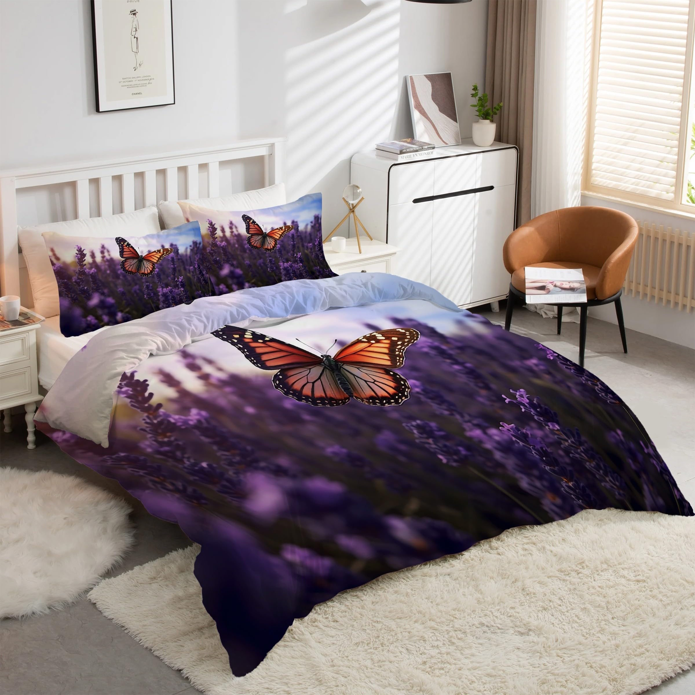 Housse de couette 200x200 avec fermeture éclair pour changer votre lit facilement sans effort
