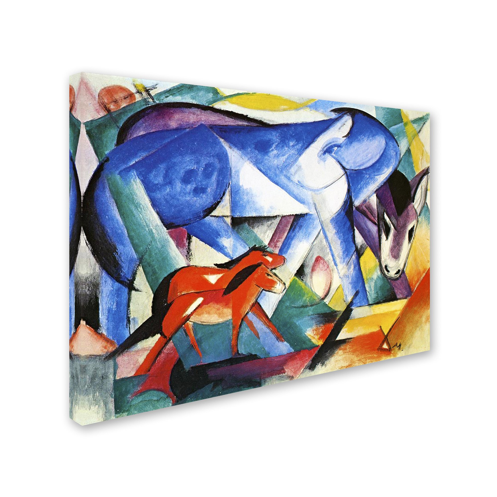 Amazon｜Trademark Fine Art The First Animals 1913 フランズ・マーク