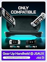Vista 2 de JSAUX Funda de transporte para ROG Xbox Ally / ROG Xbox Ally X (2025), carcasa protectora compacta de carcasa rígida, accesorios de almacenamiento
