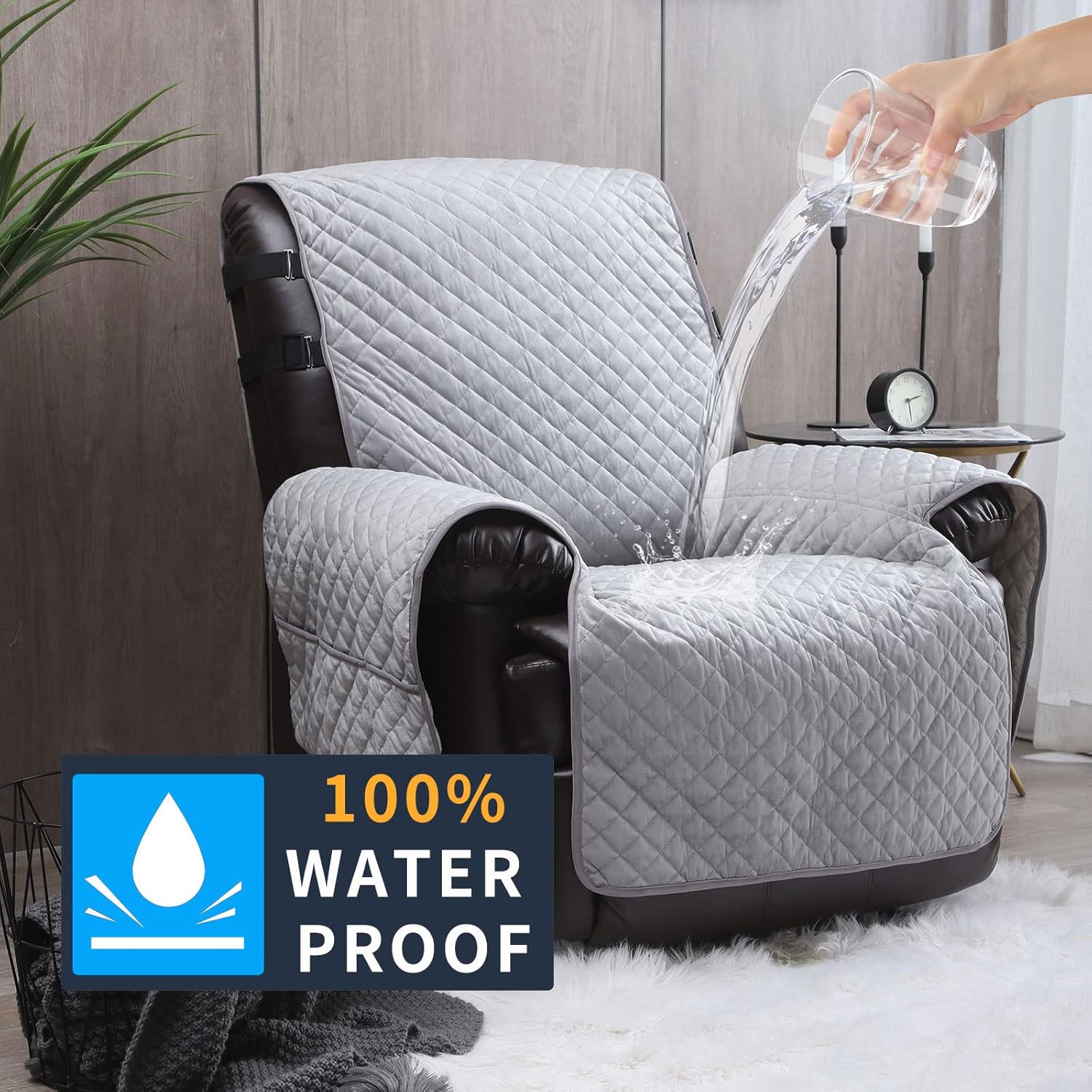 Lufeijiashi Velvet Riclineer Cover Non Slip Waterproof Waterproof Large Renlineer Chair Cover Cover Recliner Sofa Cover for Leather Chairs Lufeijiashi Velvet Riclineer Cover Non Slip Waterproof Waterproof Large Renlineer Chair Cover Cover Recliner Sofa Cover for Leather Chairs