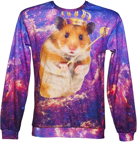 Amazon ユニセックスキングハムスター氏ググとミス囲碁からジャンパ セーター 通販