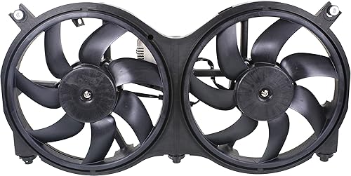 Miniatura 5 de Garage-Pro Conjunto de ventilador de refrigeración para INFINITI JX35 2013PATHFINDER 2013-2017QX60 2014-2018 ventilador dual