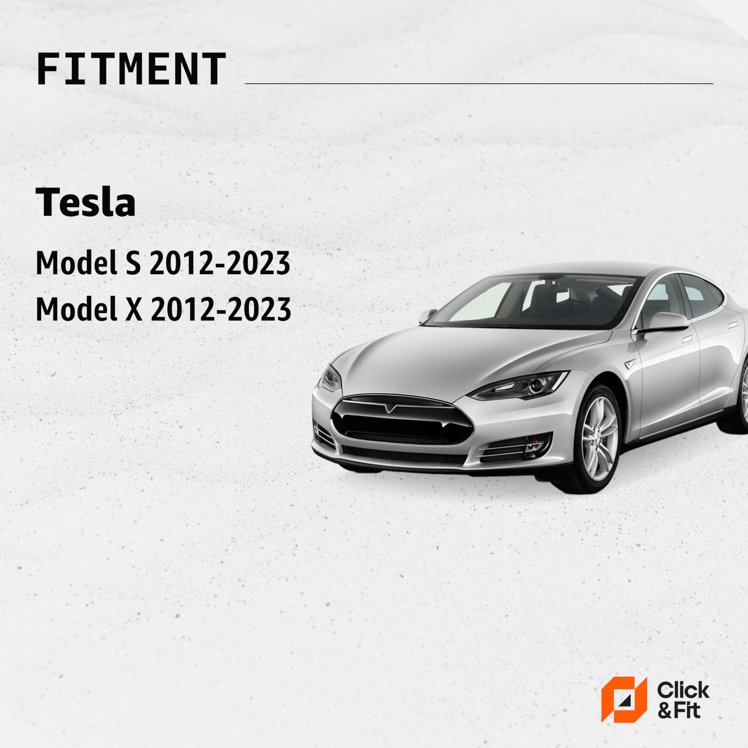 2 szt. Click&Fit Dysze do spryskiwaczy przedniej szyby kompatybilne z Tesla Model S 3 X Y 2012-2023 niepodgrzewane 2-kierunkowe regulowane dysze natryskowe akcesoria zastępuje OE# 1052887-00-C
