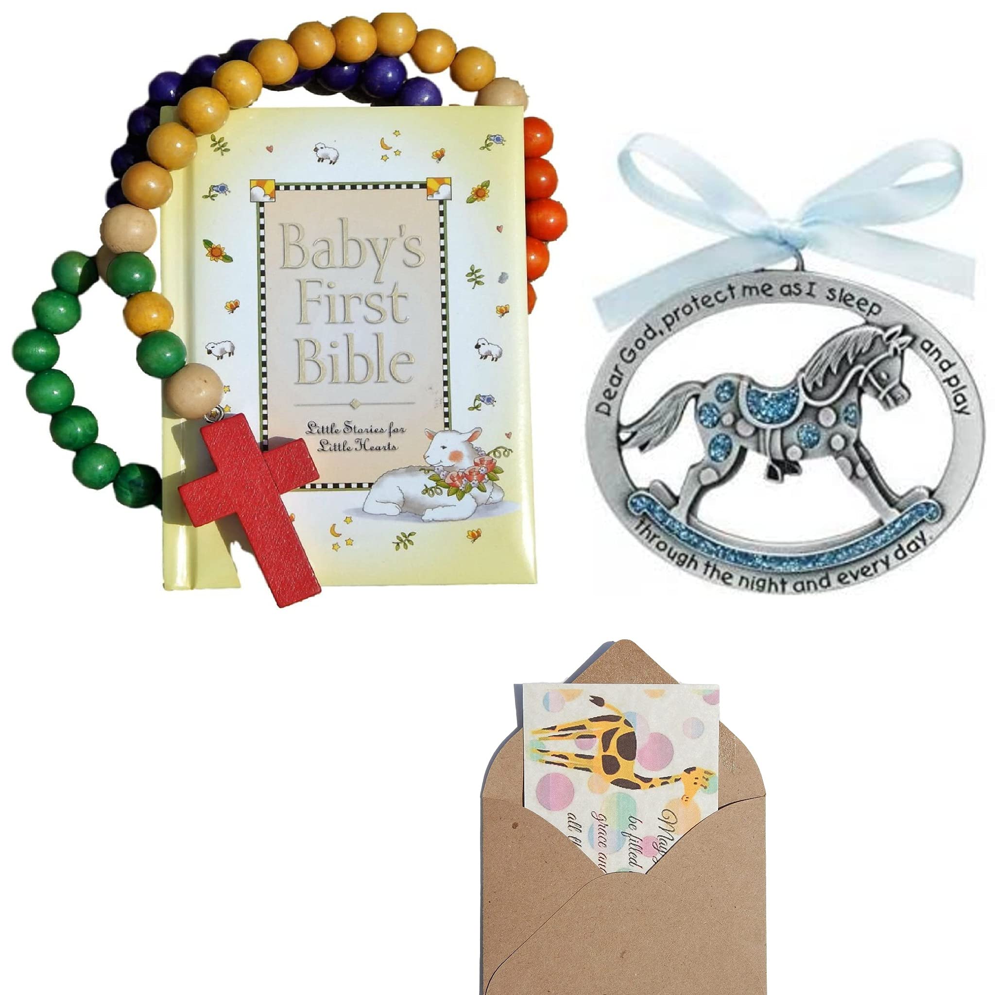 Buy Baby Catholic Baptism Gift Set, Includes Baby's First Rosary and