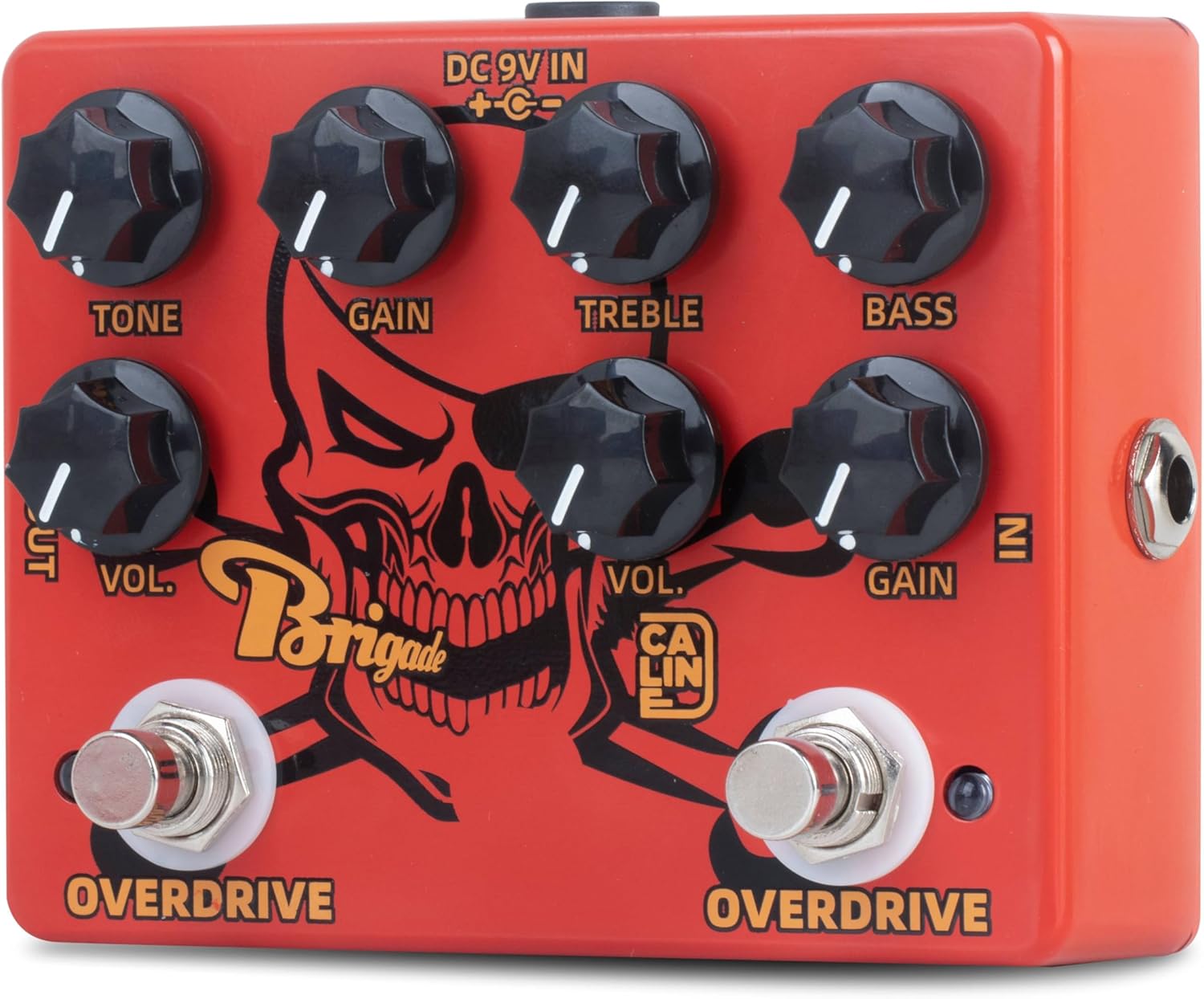 Caline DCP-07 Brigade Dual Overdrive Guitar Effect Pedal