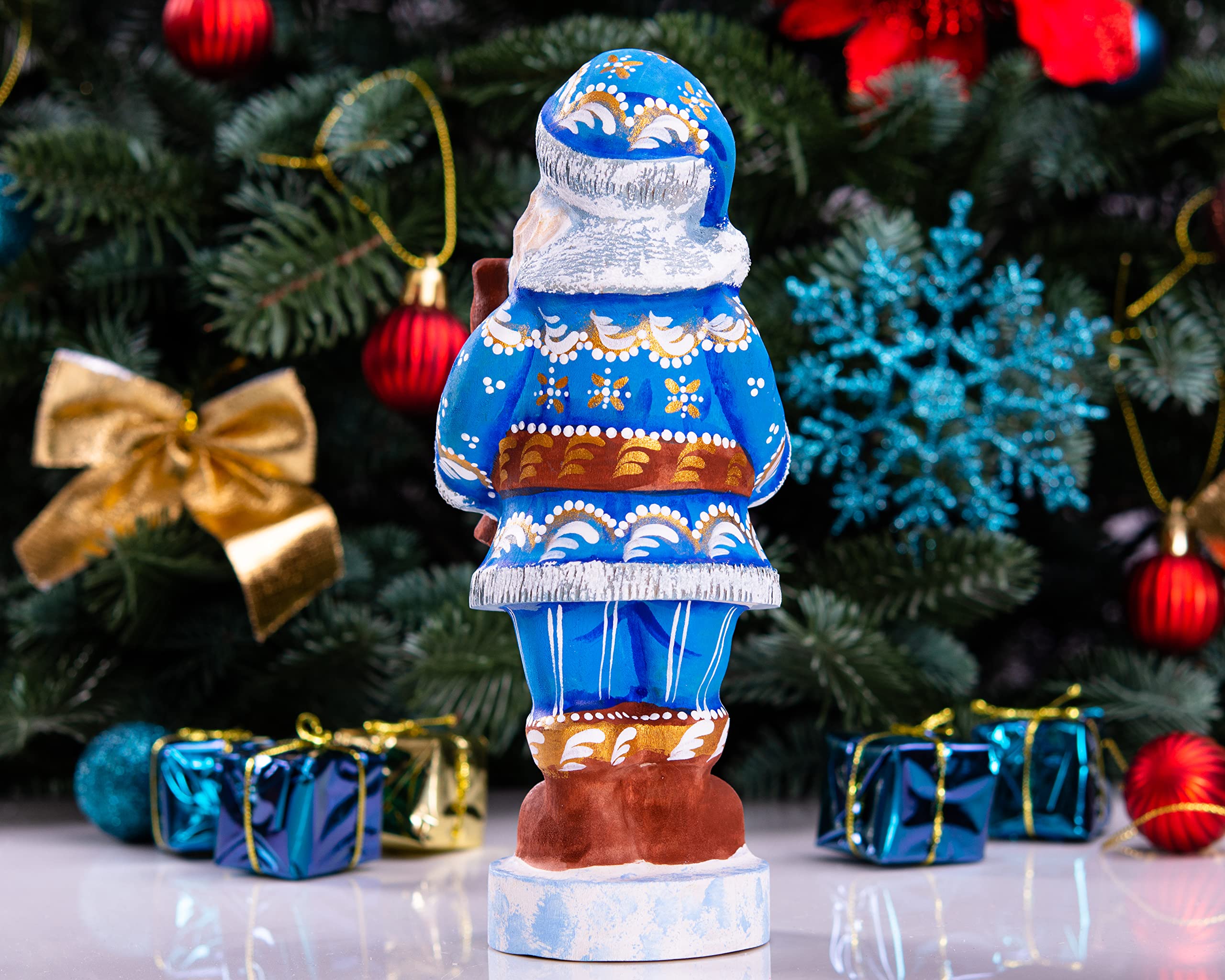 m*m様 ◆オークション◆アンリ人形　17㎝✰⋆【First Christmas Amazon.com: TYCHEART STUDIO Wooden Carved Santa Figurine, Russian