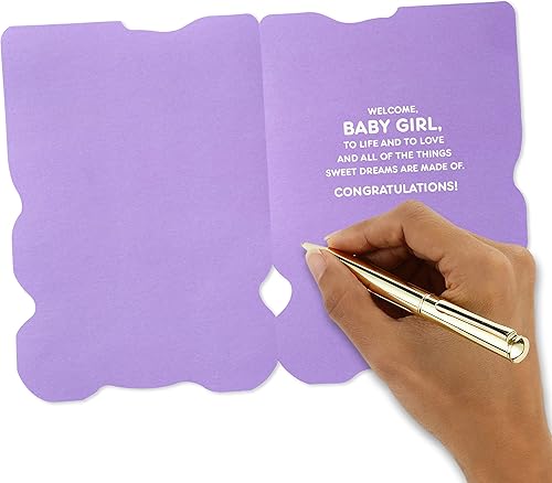 Miniatura 5 de Hallmark Eight Bamboo Baby's First 100 Days Card for Baby Girl (Life and Love)