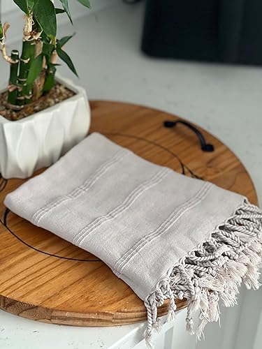 Vista 15 de Toallas de mano turcas, toalla de cocina, toalla de baño decorativa para té, paño de mano, cara, pelo, toallas de mano negras, toallas de mano