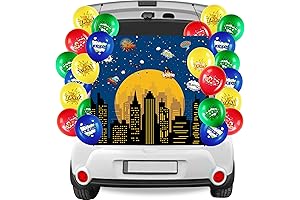Halloween Trunk or Treat Hero Theme Car Decoration Kit