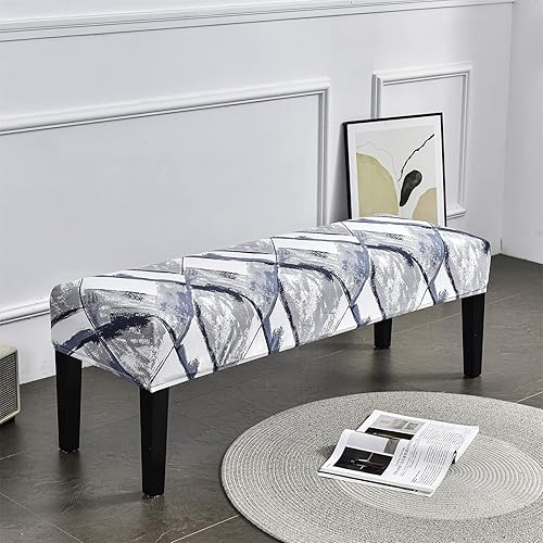 Vista 126 de Eco-Ancheng Funda para silla de comedor, funda extraíble para protección de banco, asiento y silla, sala de estar y cocina A1