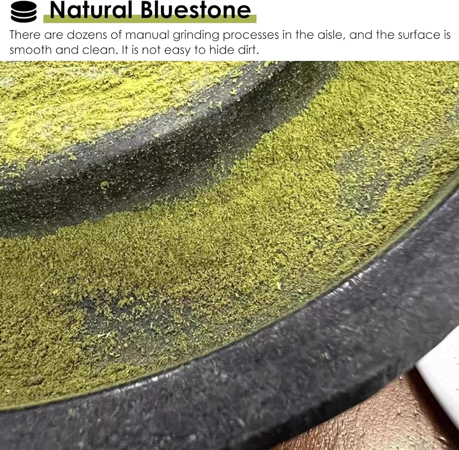 Retro Small Mill Grinder for Home, Nursery/Kitchen Craft Teaching Grinding, Women Manual Spices Tea Herb Powder Paste Bluestone Mills