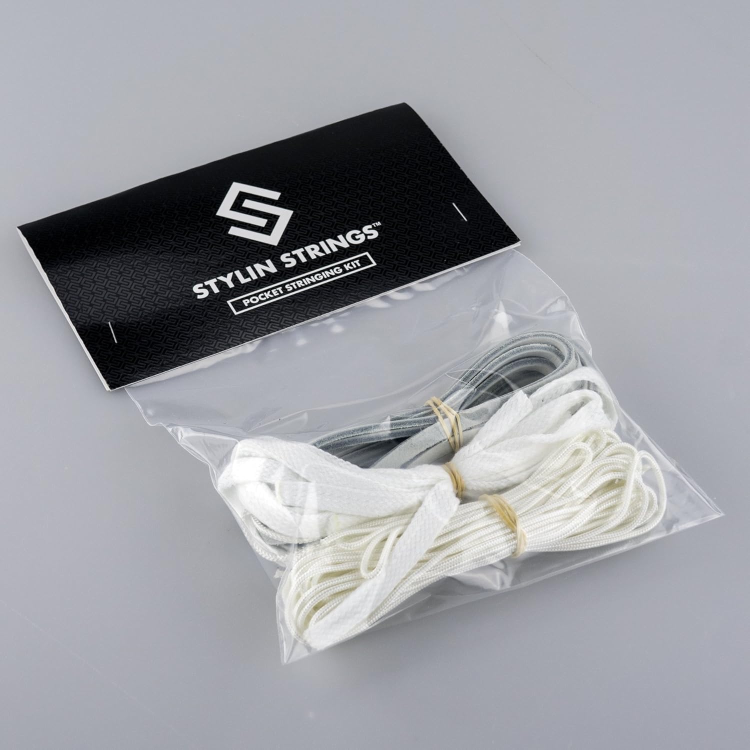 Men's Traditional Lacrosse Stringing Kit (White) : Sports & Outdoors