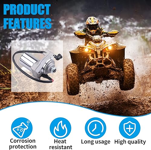 Miniatura 5 de JINGKE Motor de arranque de 12 dientes Solenoide de relé de arranque para Tao Tao 125cc 110cc-50cc ATV Coolster Motor Cuatro 4 ruedas Pit Dirt Bike
