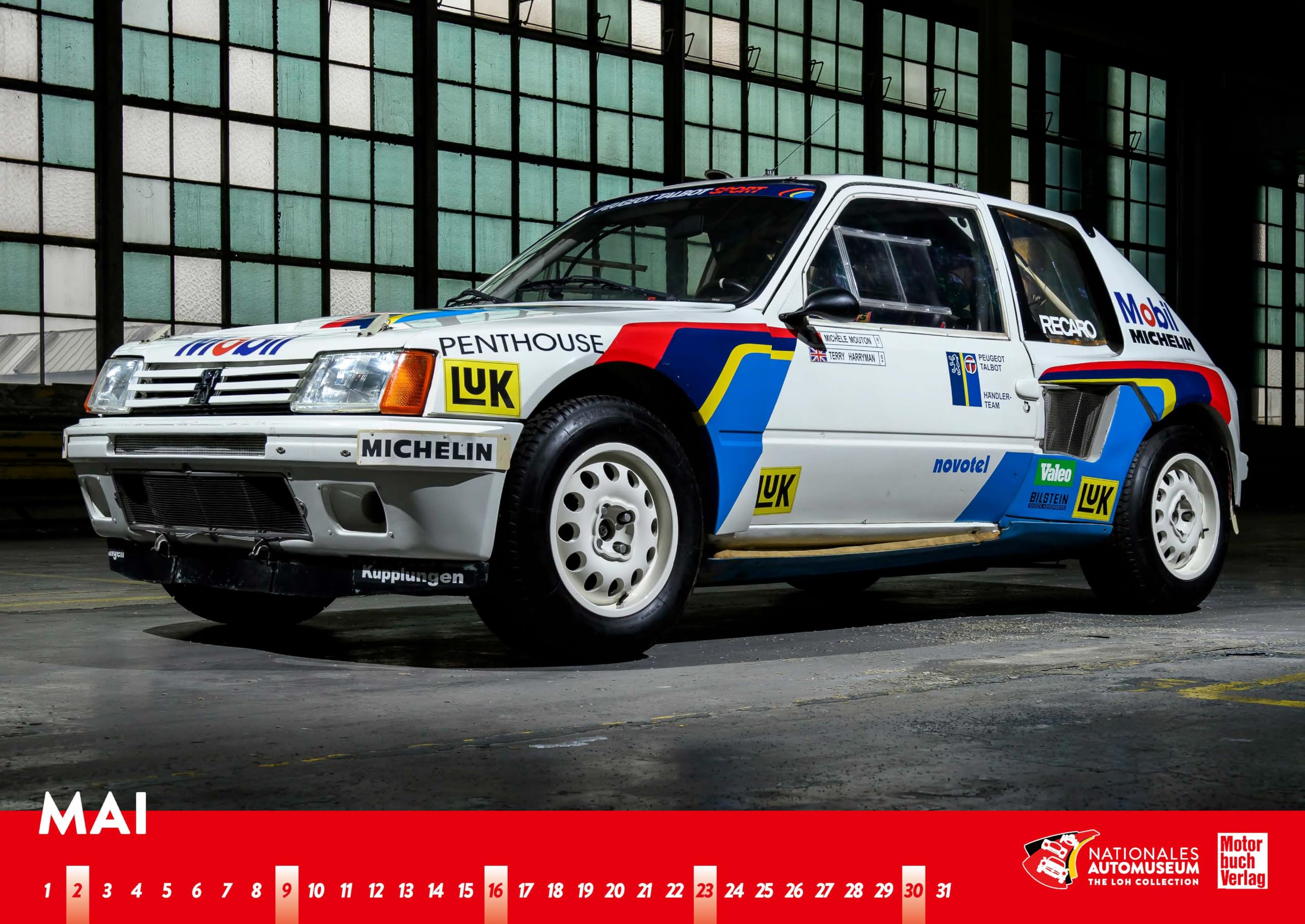 Best of Rallye 2027: Der Kalender des Nationalen Automuseums The Loh Collection