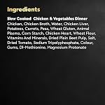 CESAR Accueil Plaisirs Nourriture pour chien humide - Poulet cuit lentement & Légumes Dîner à la sauce - 100g (24 Boîte)
