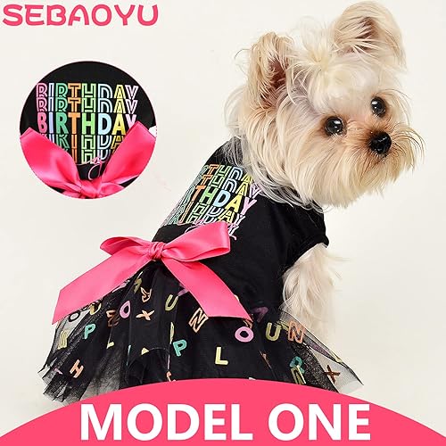 Miniatura 2 de Vestido de perro para perros pequeños, ropa de disfraz de cachorro, ropa para mascotas, ropa de verano y primavera, vestidos de Chihuahua Yorkie