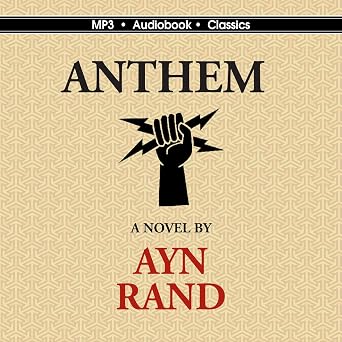 Anthem - MP3 CD Audiobook in CD jacket