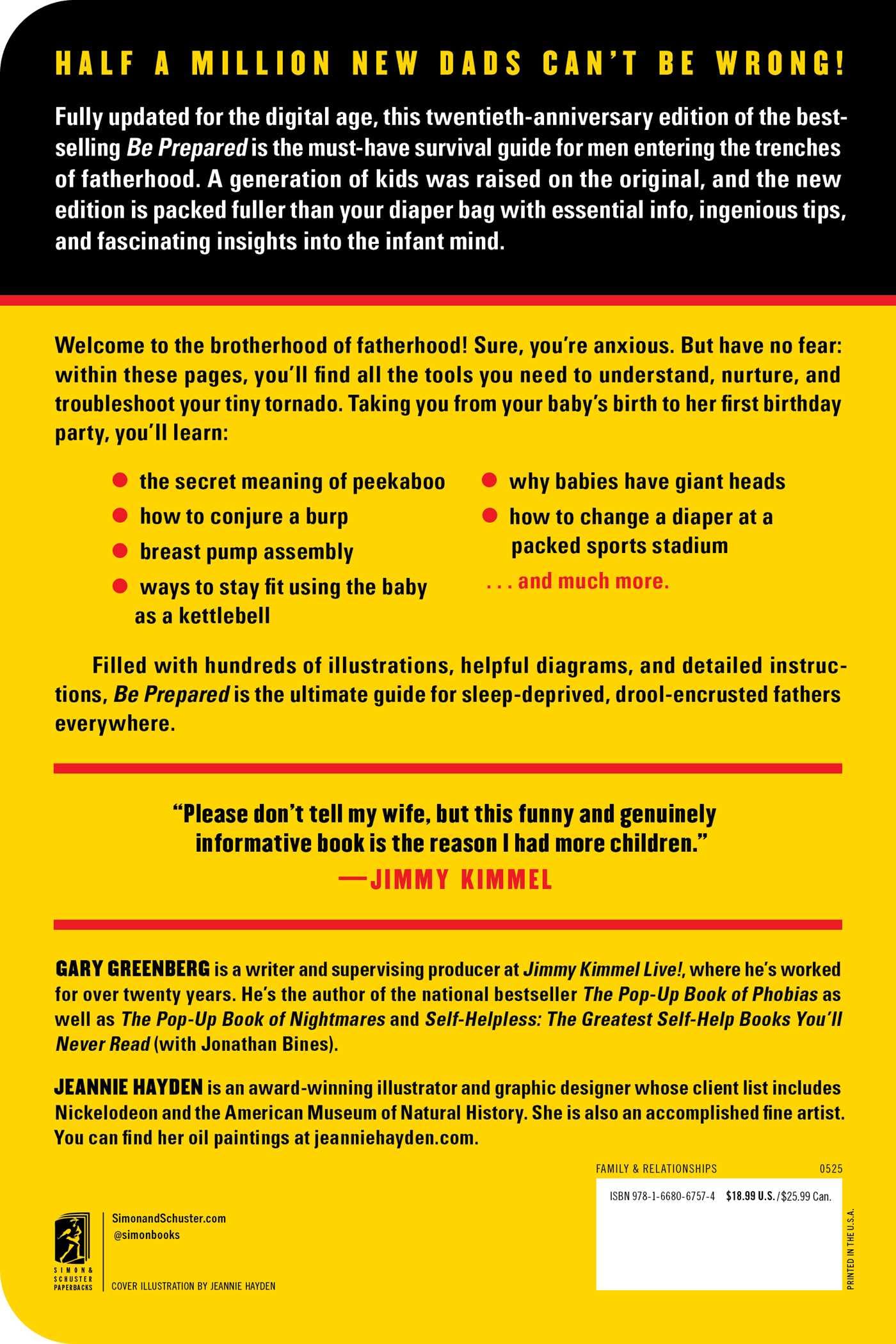 Be Prepared (20th Anniversary Edition): A Practical Handbook for New Dads: 1