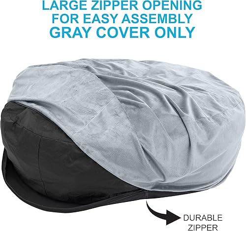 Miniatura 9 de SPORT PET Cama impermeable de lujo para mascotas, manta de forro polar suave para mascotas, fundas de repuesto, lavable a máquina