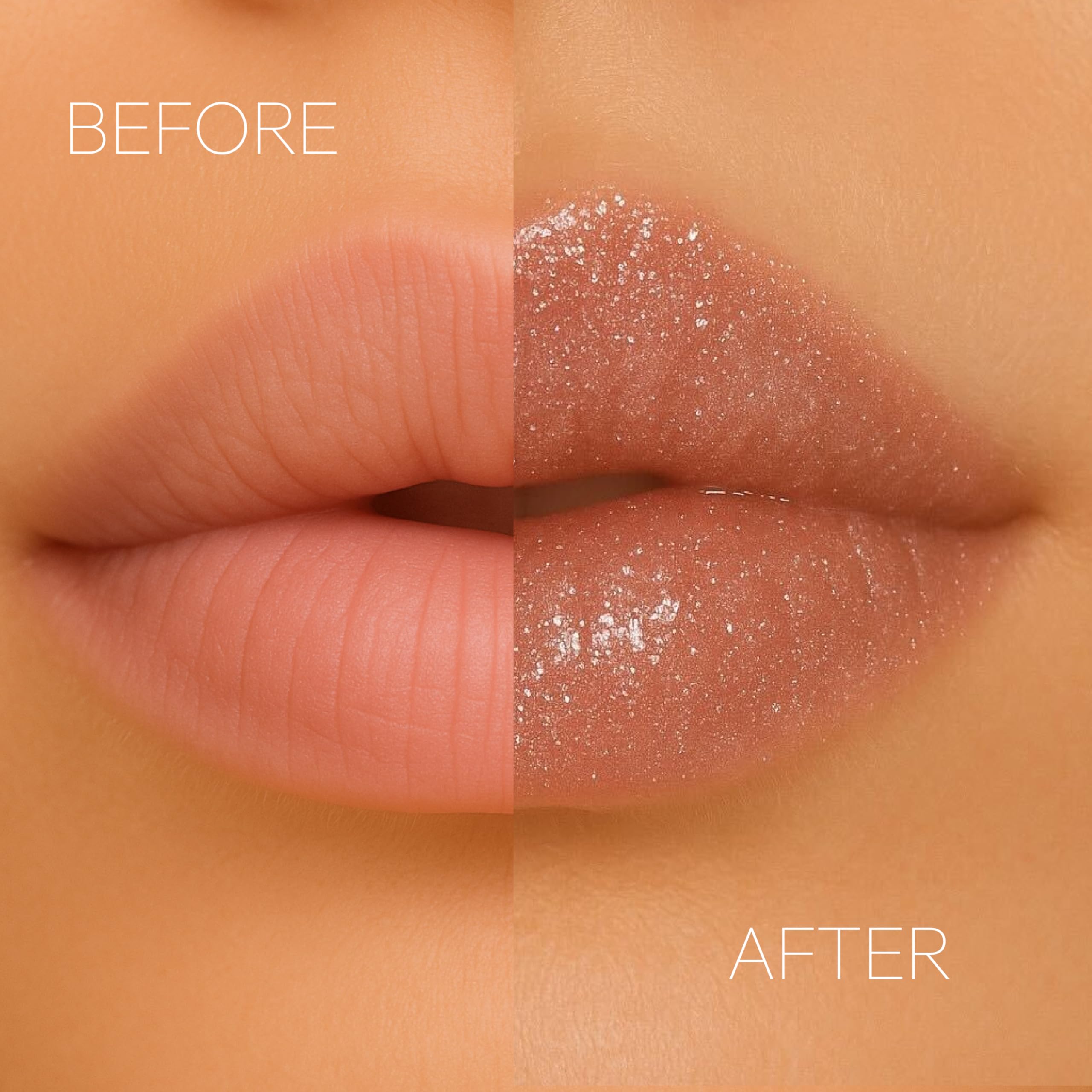Formless Beauty Divine Lip Gloss, Muted Ruby Glitter