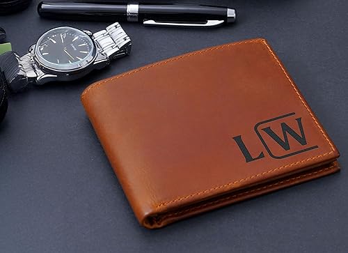 Miniatura 6 de Customizable Genuine Leather Wallets for Men, Personalized Small Gifts for Men, Christmas Gifts for Men, Gifts for Men Who Have Everything, Men's