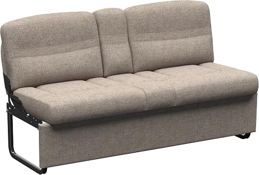 Thomas Payne Signature 62" Dellmead RV Jackknife Sleeper Sofa with Matching Kickboard, Easy Transition, High-Density Foam Cushioning, Fold-Down Center, Dual Cupholders - 2024044393