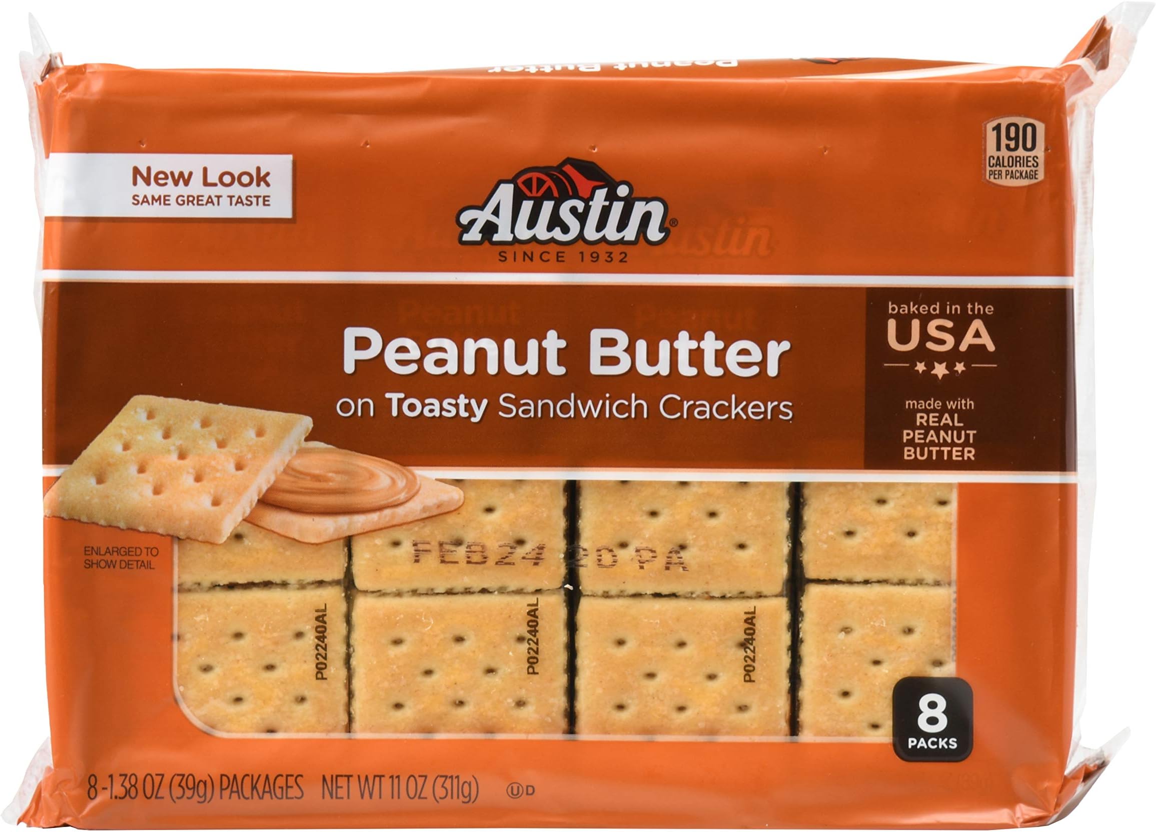 crackers peanut butter crackers packs
