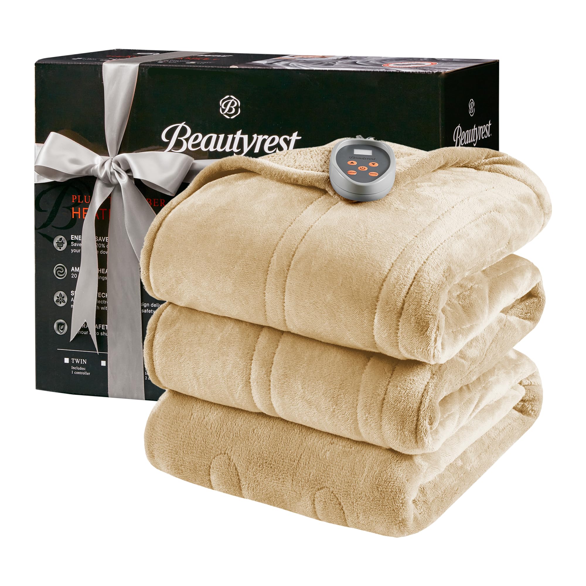 Beautyrest Reversible Heated Blanket Full Size Electric