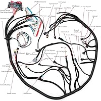 Vista 4 de LS Arnés de cableado Drive por Cable 5.3, ls Arnés de cableado independiente 4L60E DBC, para 1997-2006 LS1 4.8L 5.3L 6.0L, EV1 - Enchufe de jeringa