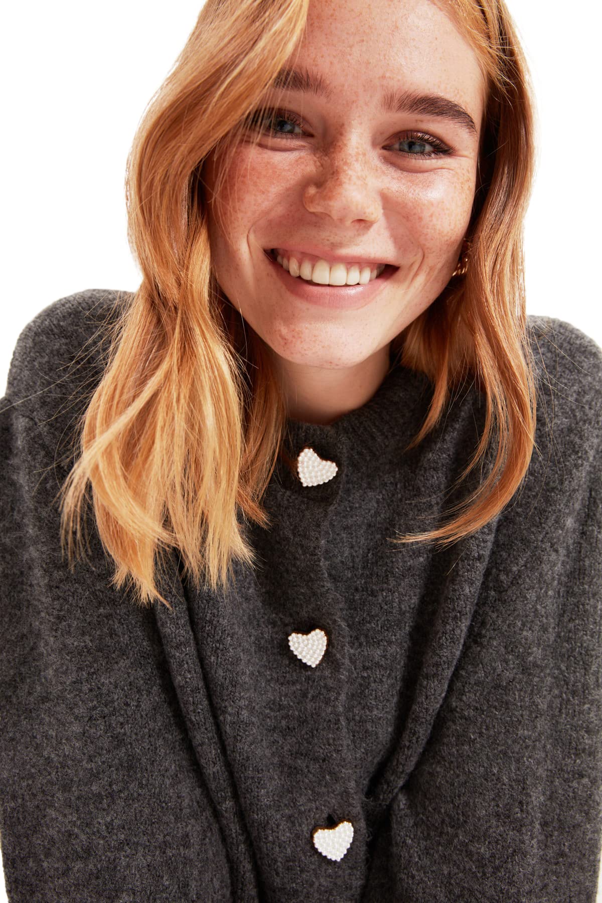 Trendyol Women Slim fit Basic Crew Neck Knitwear Cardigan