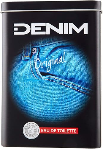 Denim Eau De Toilette Spray in Original Metal Box For Men 100ml