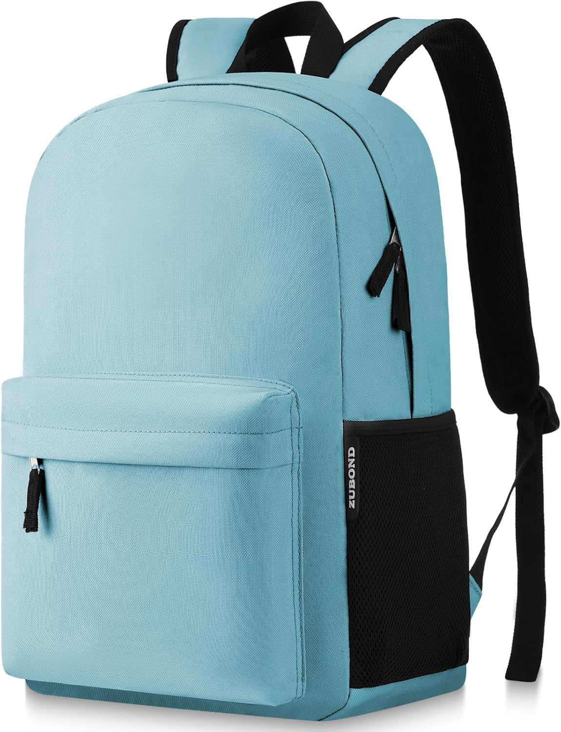 ZUBOND Unisex Backpack for School & Travel - Lightweight Laptop Backpack Fits 15.6 Inch Notebook, Water Bottle Pocket - Ideal for Teens, College Students, Adults