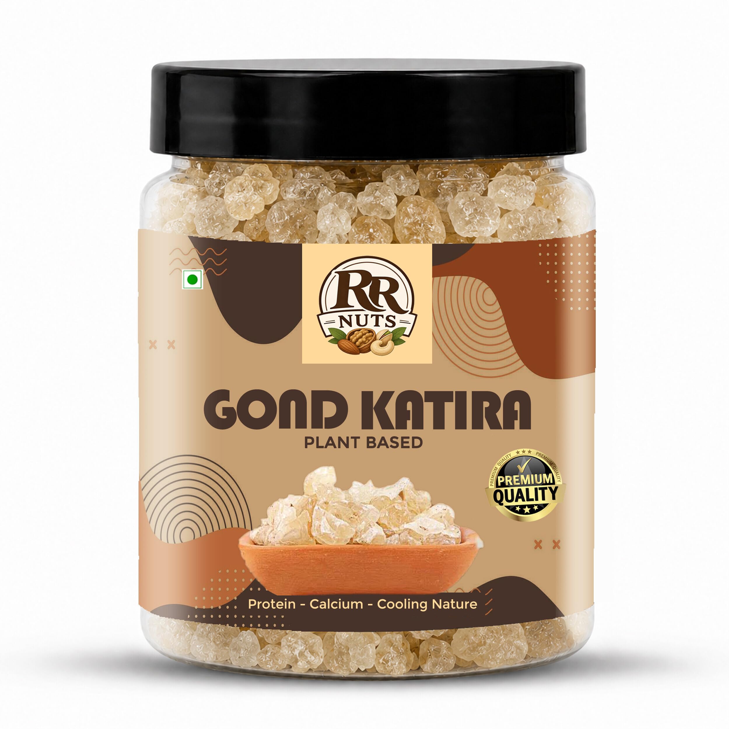 RR NUTS Dry Fruits Gond Katira Kathila Gum 250gm | Edible Katira Gondh |Traditional Cooling Ingredient, Badam Pisin | Tragacanth Gum | Fiber Rich Superfood for Drinks, Desserts-image-41