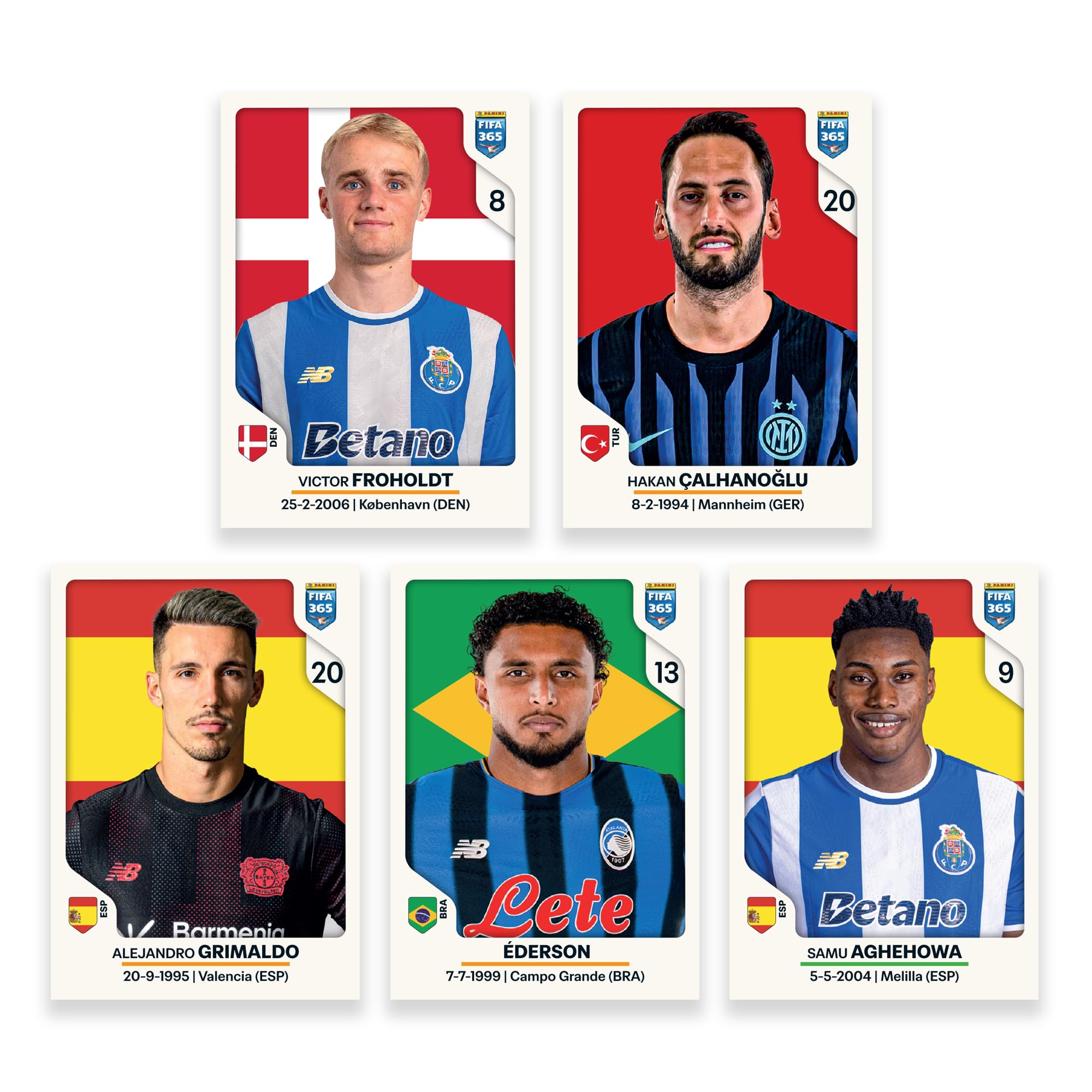 Panini FIFA 365 2026 naklejki blister, 8 sztuk
