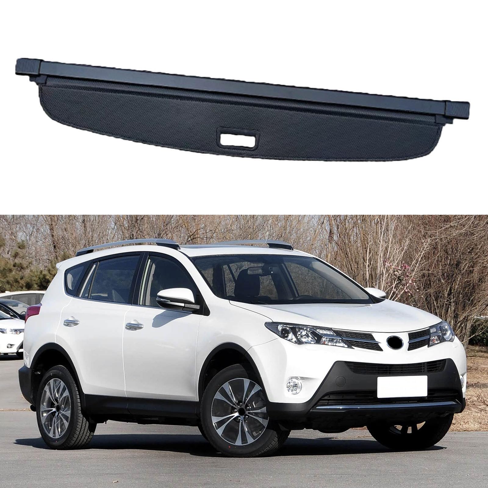 WHLXQ Car privacy screen,Compatible with Toyota RAV4 2014-2019,Auto Parts