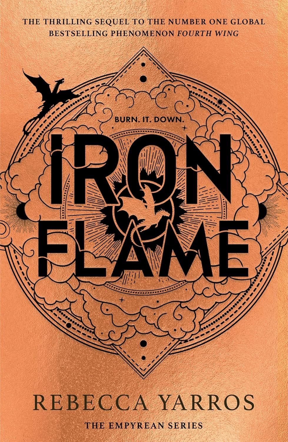 IRON FLAME BY REBECCA YARROS PAPERBACK ENGLISH EDITION 2023
