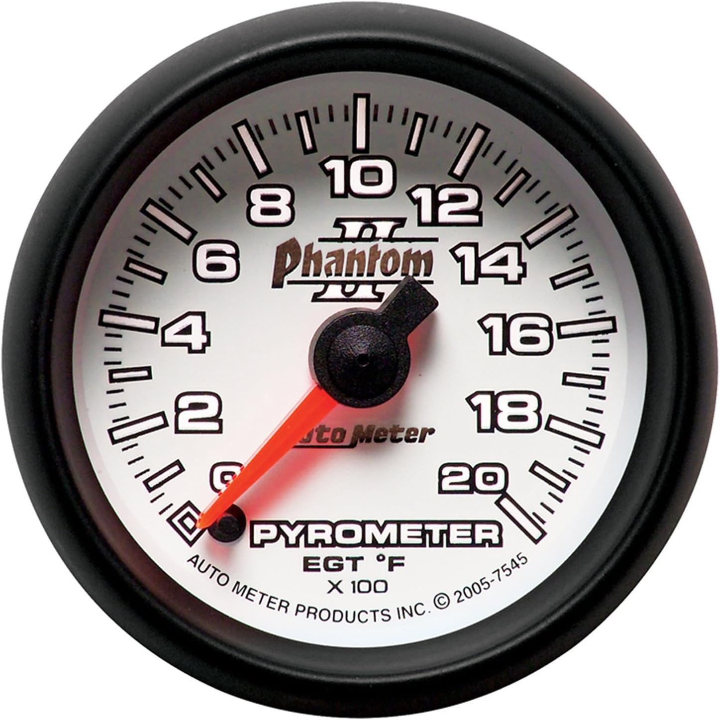 Auto Meter 7545 Phantom II Full Sweep Electric Pyrometer