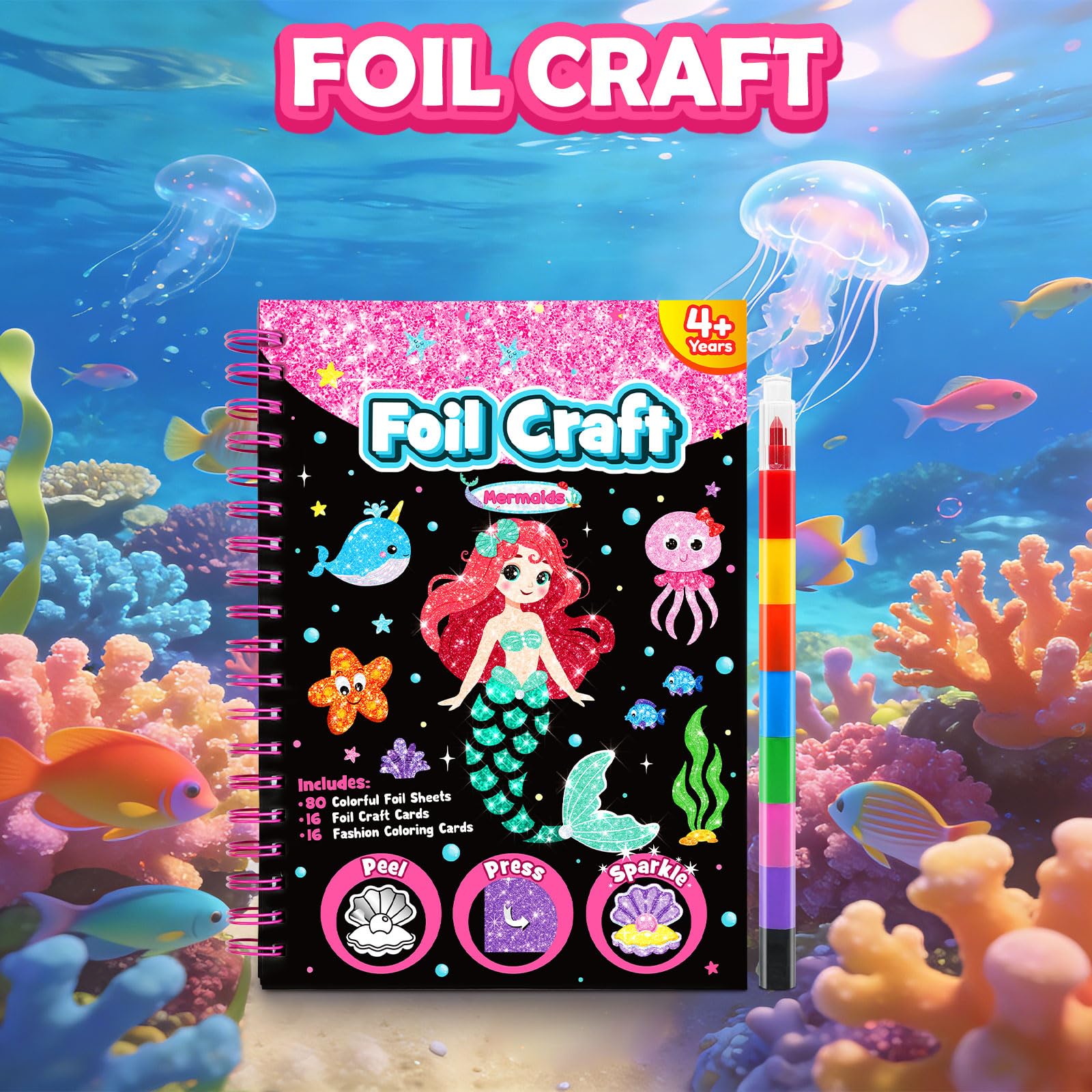 LIKYMO Foil Art for Kids - Image 3
