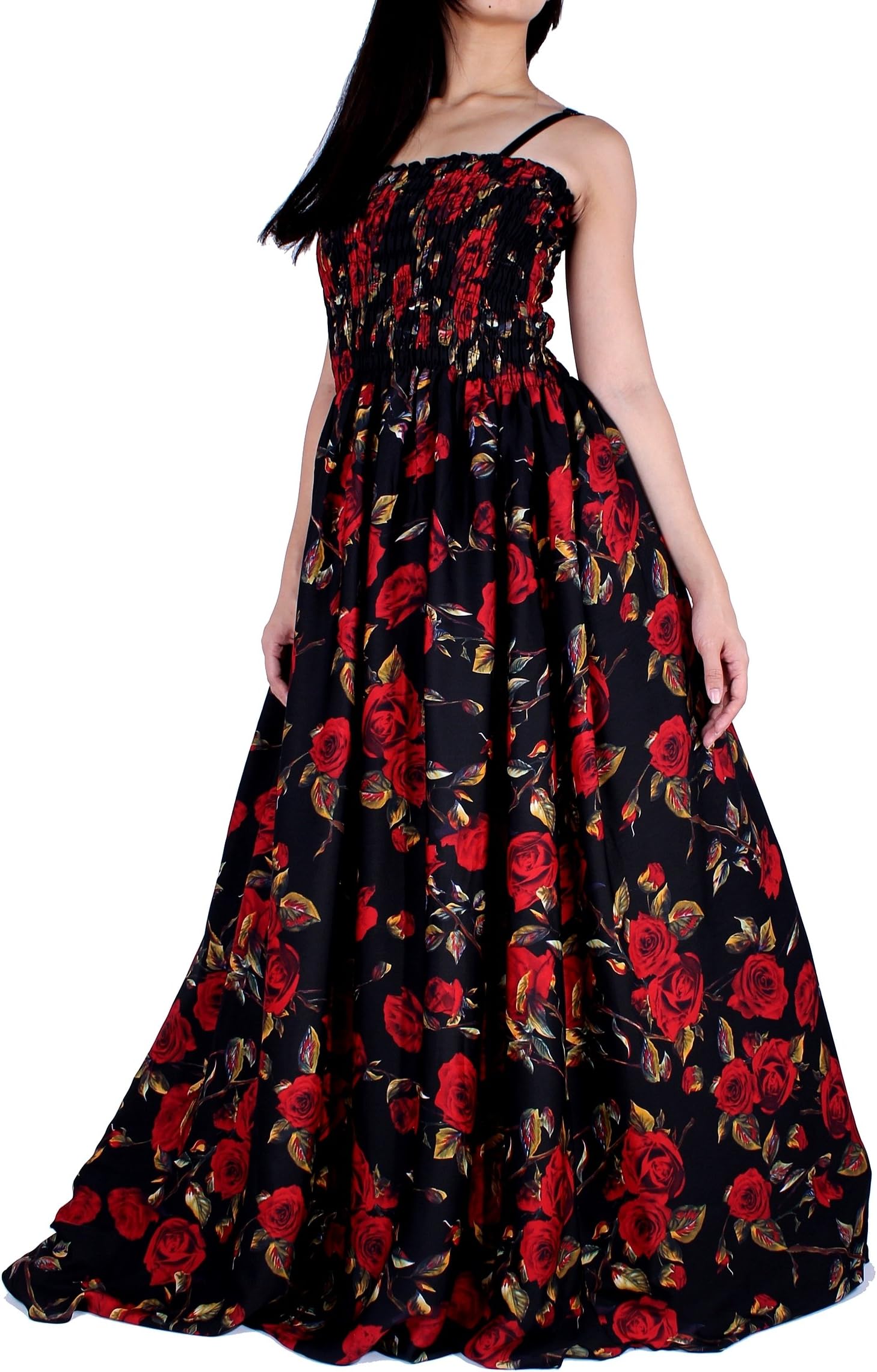 Women Floral Plus Size Maxi Dress Casual Long Sexy Summer Hawaiian Floral Evening Sleeveless Sundress…
