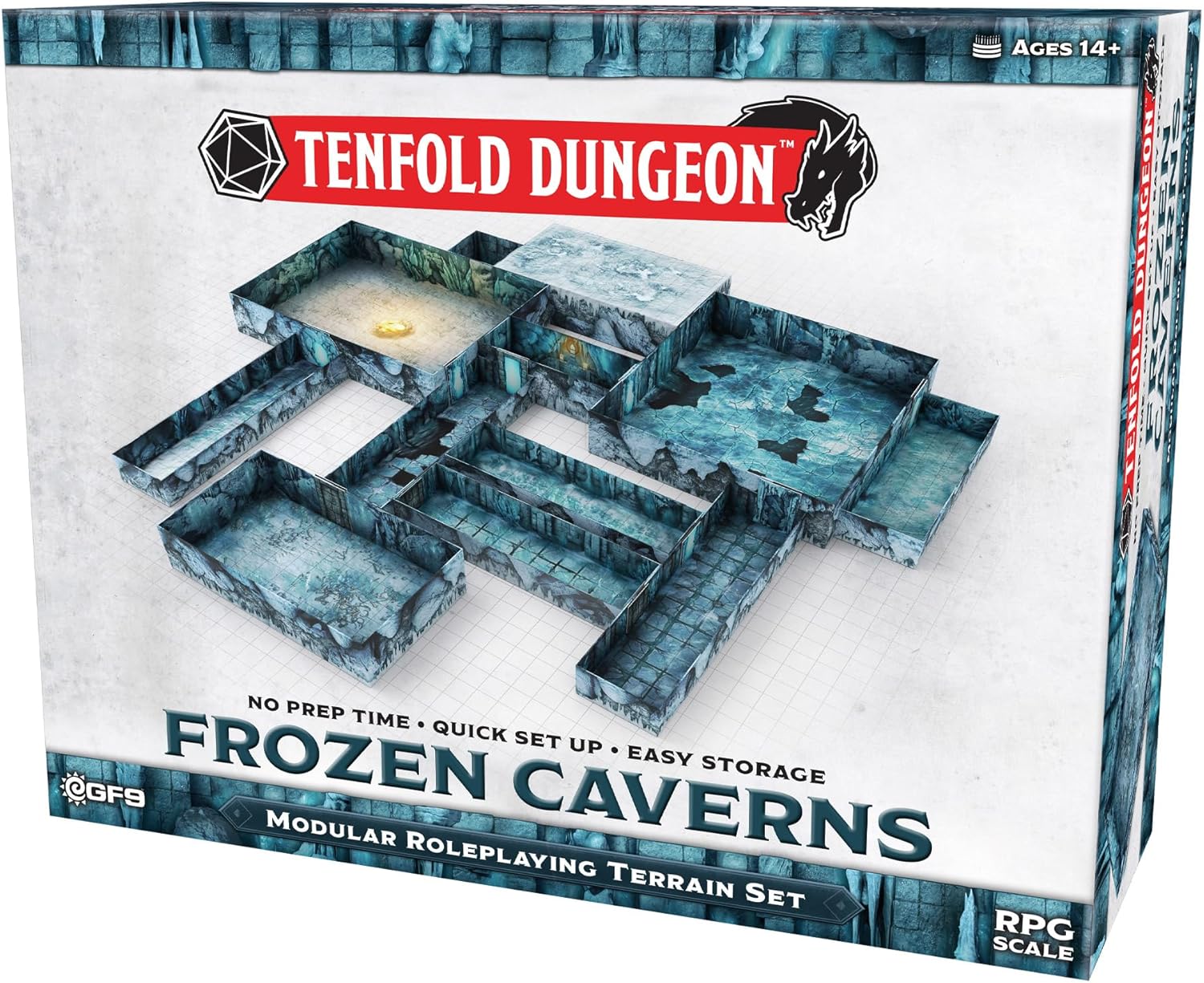 Gale Force Nine - Tenfold Dungeon - Frozen Caverns