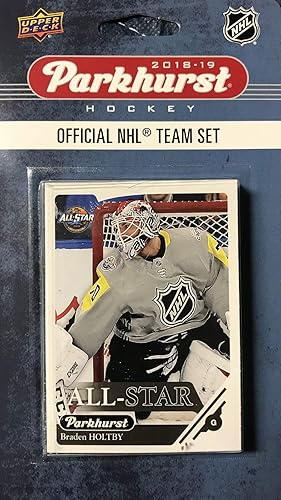 Juego de 10 cartas de la serie All-Star de la División Este, PARKHURST NHL de la cubierta superior 2018 2019 con Alexander Ovechkin, Sidney Crosby,